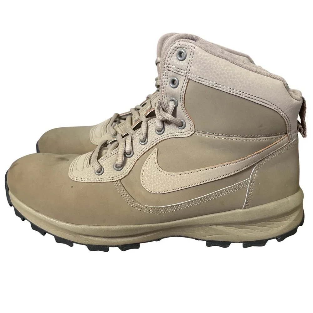 Nike Manoadome Khaki Hiking Boots Size 11.5 844358-200